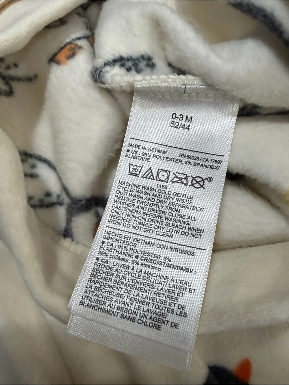 Old Navy Cream Footed One-Piece with Colorful Turkey Motif bundle of two pieces.